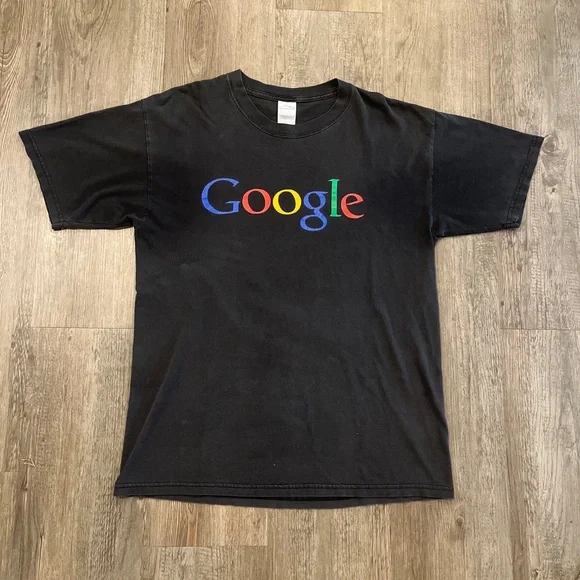 Google I'm Feeling Lucky! Tシャツ XL Vintage Google I'm Feeling Lucky Employee Tech Tee Shirt